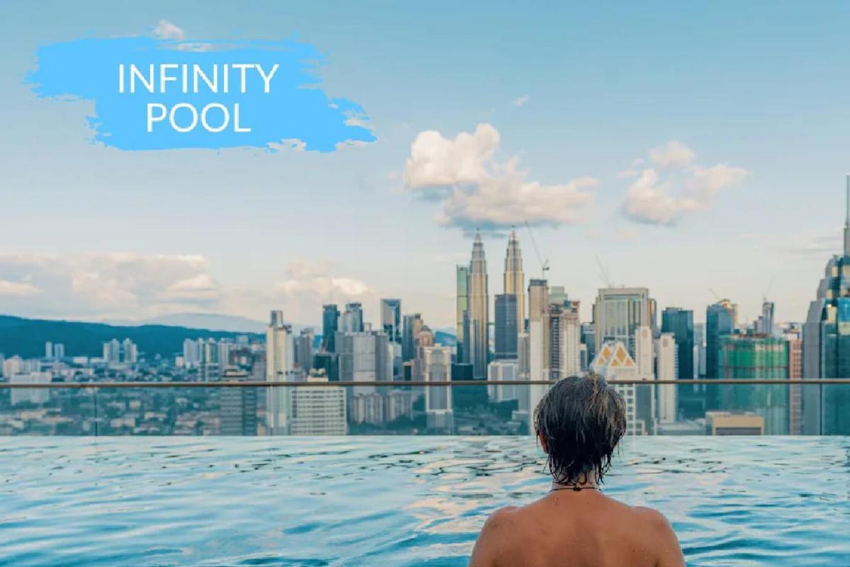 Asrama Skypool Kl Free Infinity Pool Over Kuala Lumpur